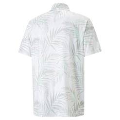 PUMA Golf Puma Cloudspun Palm Leaves Polo -Apparel Sales Store 537453 01 bv 55303.1678995810