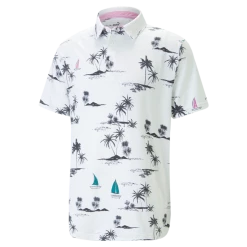 PUMA Golf Puma Cloudspun Low Tide Polo -Apparel Sales Store 537454 01 98767.1678995871