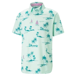 PUMA Golf Puma Cloudspun Low Tide Polo