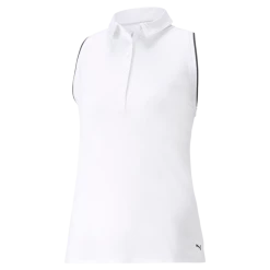 PUMA Golf Puma Womens MATTR Peak Sleeveless Polo -Apparel Sales Store 537486 01 63116.1679083073