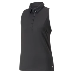 PUMA Golf Puma Womens MATTR Peak Sleeveless Polo -Apparel Sales Store 537486 02 48156.1679083073