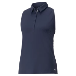 PUMA Golf Puma Womens MATTR Peak Sleeveless Polo -Apparel Sales Store 537486 03 29137.1679083073