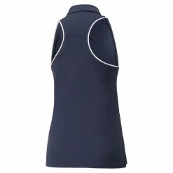 PUMA Golf Puma Womens MATTR Peak Sleeveless Polo -Apparel Sales Store 537486 03 bv 28286.1679083073