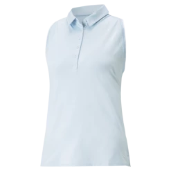 PUMA Golf Puma Womens MATTR Peak Sleeveless Polo -Apparel Sales Store 537486 04 83301.1679083073