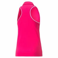 PUMA Golf Puma Womens MATTR Peak Sleeveless Polo -Apparel Sales Store 537486 05 bv 34931.1679083074