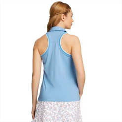 PUMA Golf Puma Womens MATTR Peak Sleeveless Polo -Apparel Sales Store 537486 09 mod03 19081.1679083074