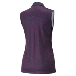 PUMA Golf Puma Womens Cloudspun Whitewater Sleeveless Polo -Apparel Sales Store 537490 03 bv 63679.1679082362