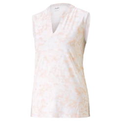 PUMA Golf Puma Womens MATTR Stillwater Sleeveless Polo