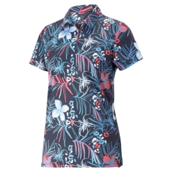 PUMA Golf Puma Womens MATTR Artwork Polo -Apparel Sales Store 537493 02 25332.1679082466