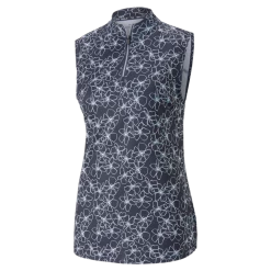 PUMA Golf Puma Womens Cloudspun Island Flower Sleeveless Polo -Apparel Sales Store 537494 01 24316.1679082524