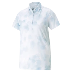 PUMA Golf Puma Womens MATTR Cloudy Polo -Apparel Sales Store 537495 03 87816.1679082631