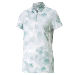 PUMA Golf Puma Womens MATTR Cloudy Polo -Apparel Sales Store 537495 06 97983.1679082631