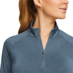 PUMA Golf Puma Womens You-V 1/4 Zip -Apparel Sales Store 537498 01 mod02 87558.1674504605