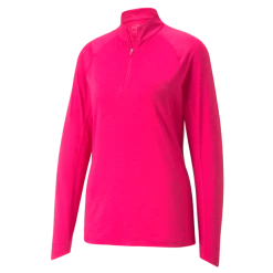 PUMA Golf Puma Womens You-V 1/4 Zip -Apparel Sales Store 537498 02 57831.1674504621