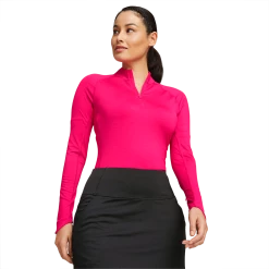 PUMA Golf Puma Womens You-V 1/4 Zip -Apparel Sales Store 537498 02 mod01 31852.1674504622