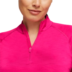 PUMA Golf Puma Womens You-V 1/4 Zip -Apparel Sales Store 537498 02 mod02 05902.1674504625
