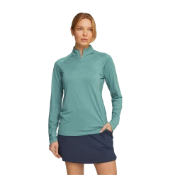 PUMA Golf Puma Womens You-V 1/4 Zip -Apparel Sales Store 537498 03 mod01 76303.1674504661