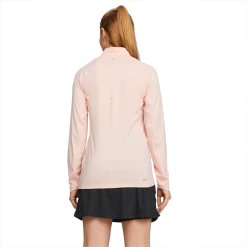 PUMA Golf Puma Womens You-V 1/4 Zip -Apparel Sales Store 537498 04 mod03 63697.1674504636