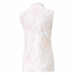 PUMA Golf Puma Womens Palm Sleeveless Polo -Apparel Sales Store 537500 02 bv 52939.1679082732