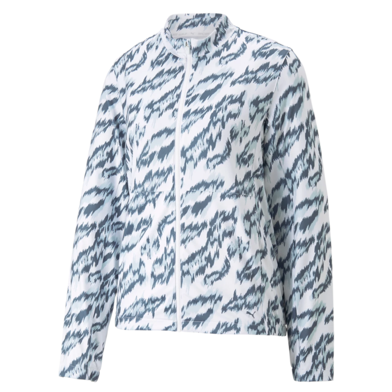 PUMA Golf Puma Womens Cloudspun Animal Print Jacket 6 PUMA Golf Puma Womens Cloudspun Animal Print Jacket - Image 6