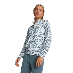 PUMA Golf Puma Womens Cloudspun Animal Print Jacket 16 PUMA Golf Puma Womens Cloudspun Animal Print Jacket -Apparel Sales Store 538706 01 mod01 79625.1674671663