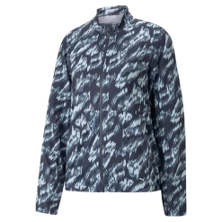 PUMA Golf Puma Womens Cloudspun Animal Print Jacket