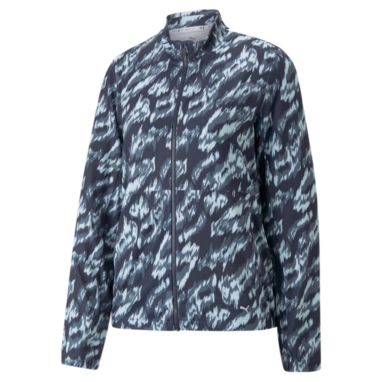 PUMA Golf Puma Womens Cloudspun Animal Print Jacket 1 PUMA Golf Puma Womens Cloudspun Animal Print Jacket