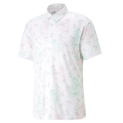 PUMA Golf Puma MATTR Tropi-Cool Polo -Apparel Sales Store 538749 01 89906.1673468309