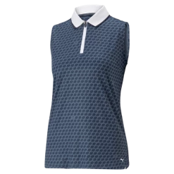 PUMA Golf Puma Womens MATTR Love/H8 Sleeveless Polo