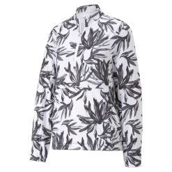 PUMA Golf Puma Womens Cloudspun Palm 1/4 Zip -Apparel Sales Store 539101 01 48688.1674676771