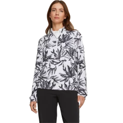 PUMA Golf Puma Womens Cloudspun Palm 1/4 Zip -Apparel Sales Store 539101 01 mod01 46099.1674676780