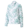 PUMA Golf Puma Womens Cloudspun Palm 1/4 Zip
