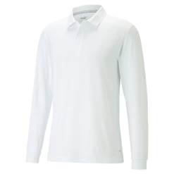 PUMA Golf Puma You-V Long Sleeve Polo -Apparel Sales Store 539106 01 62339.1678999446