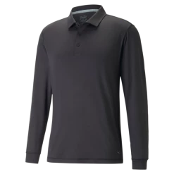 PUMA Golf Puma You-V Long Sleeve Polo -Apparel Sales Store 539106 02 86582.1678999446