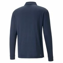 PUMA Golf Puma You-V Long Sleeve Polo -Apparel Sales Store 539106 03 bv 20529.1678999446