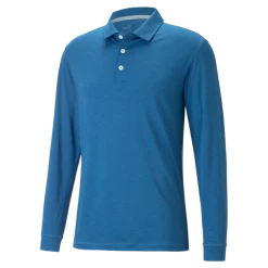 PUMA Golf Puma You-V Long Sleeve Polo -Apparel Sales Store 539106 04 99821.1678999446