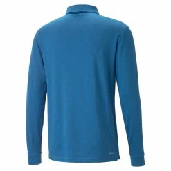 PUMA Golf Puma You-V Long Sleeve Polo -Apparel Sales Store 539106 04 bv 74772.1678999446