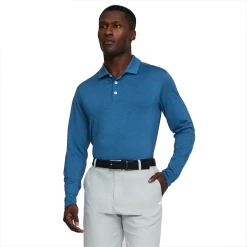 PUMA Golf Puma You-V Long Sleeve Polo -Apparel Sales Store 539106 04 mod01 17908.1678999446