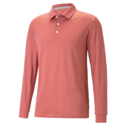 PUMA Golf Puma You-V Long Sleeve Polo -Apparel Sales Store 539106 05 12890.1678999446