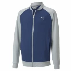 PUMA Golf Puma Boys Full Zip STLTH Jacket -Apparel Sales Store 595452 12 24982.1664920603