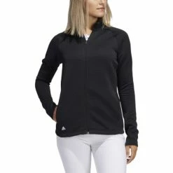 Adidas Golf Adidas Womens Textured Jacket -Apparel Sales Store FJ4918 16393.1678385713