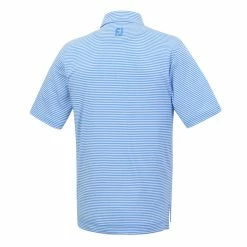 FootJoy Golf FootJoy Lisle Feeder Stripe Self Collar Polo -Apparel Sales Store FJ 22159 02 81772.1675972290