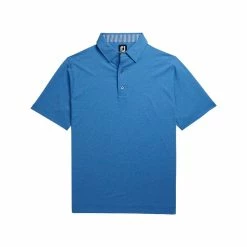 FootJoy Golf FootJoy ProDry Solid Lisle Golf Shirt With Stripe Accent -Apparel Sales Store FJ 26226 04 16608.1675966578