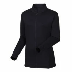 FootJoy Golf FootJoy Womens Full-Zip Panel Pocket Mid-Layer