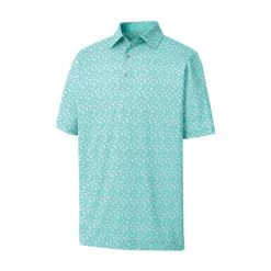 FootJoy Golf FootJoy Beach Print Lisle Athletic Fit Polo -Apparel Sales Store FootJoy Beach Print Lisle Athletic Fit Polo MW 63610.1675980248