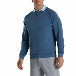 FootJoy Golf FootJoy Drirelease French Terry Crewneck -Apparel Sales Store FootJoy Drirelease French Terry Crewneck IHc 29036.1671554033