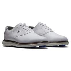 FootJoy Golf FootJoy FJ Traditions Saddle Golf Shoes -Apparel Sales Store FootJoy FJ Traditions Saddle Golf Shoes WHT 57903 d 98472.1675894777