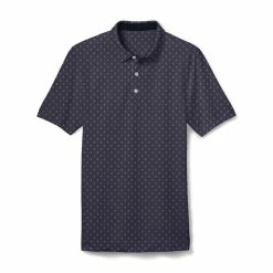 FootJoy Golf FootJoy Junior Golf Print Self Collar Polo -Apparel Sales Store FootJoy Junior Golf Print Self Collar Polo Navya 94832.1670520090