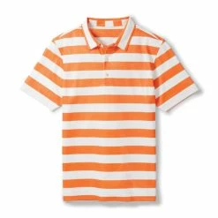FootJoy Golf FootJoy Junior Rugby Stripe Self Collar Polo -Apparel Sales Store FootJoy Junior Rugby Stripe Self Collar Polo OWa 44751.1675981471