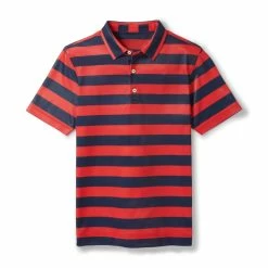 FootJoy Golf FootJoy Junior Rugby Stripe Self Collar Polo -Apparel Sales Store FootJoy Junior Rugby Stripe Self Collar Polo RNa 42998.1676481512